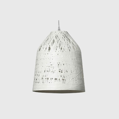 White Black Out Pendant Light