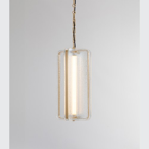 Antique Brass Apex Pendant Light