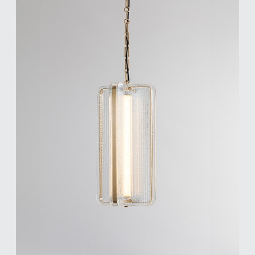 Satin Brass Apex Pendant Light