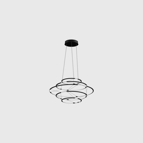 Black Drop 5 Pendant Light