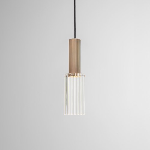Antique Brass Flume Large Pendant Light