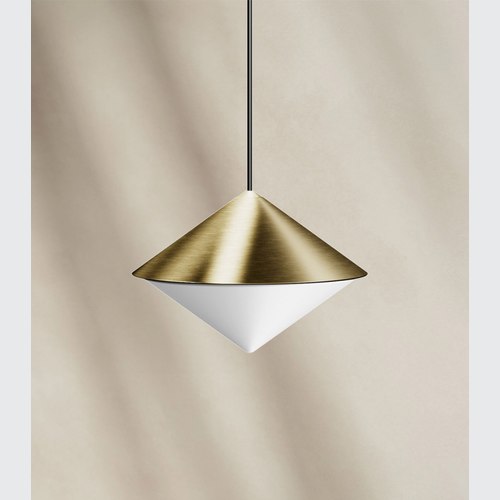 Natural Brass Horizon Pendant Light