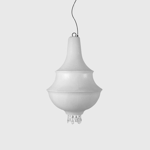 Matte White Lady D Pendant Light