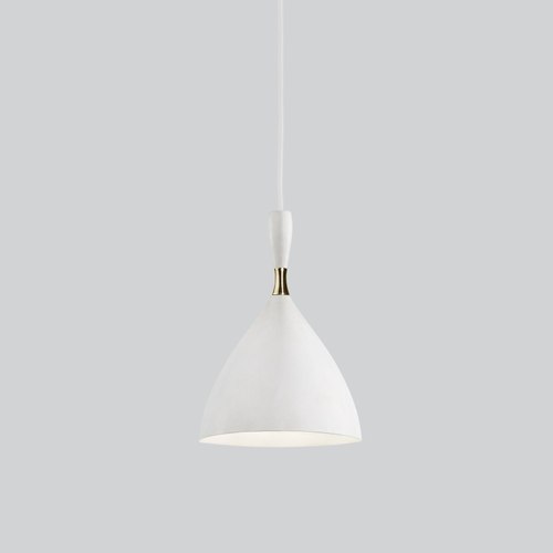 White Dokka Pendant Light