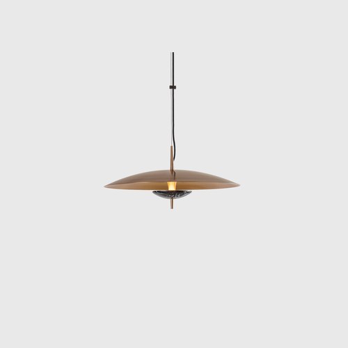 Black Marble Luna Pendant Light
