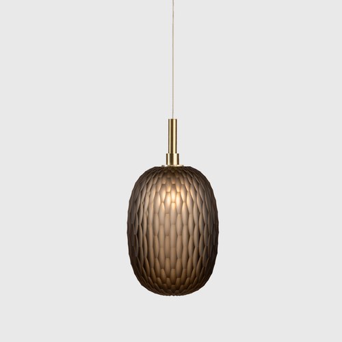 Cigar Metamorphosis Gold Pendant Light