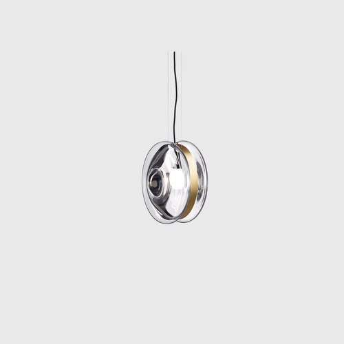 Moon Clear Orbital Pendant Light