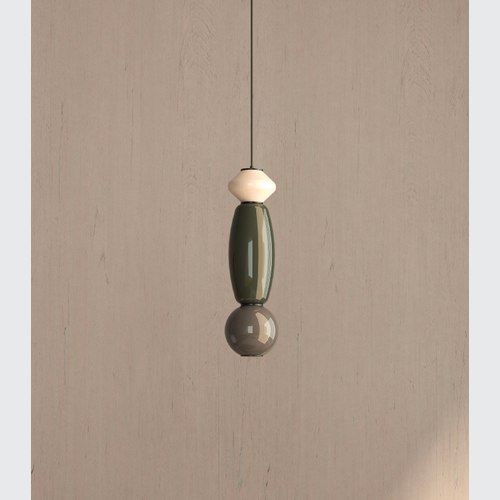 White/Green Leaf/Cyber Papi Pendant Light