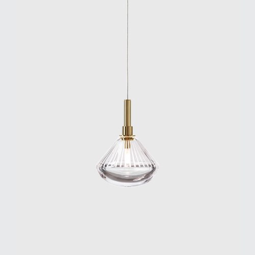 Brushed Gold Stellar Dust Pendant Light