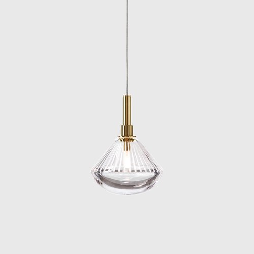 Brushed Gold Stellar Dust Pendant Light