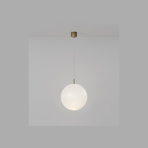 Frosted Orb Air Pendant Light