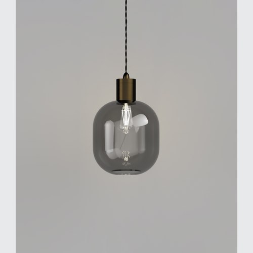 Smoke Parlour Curve Pendant Light