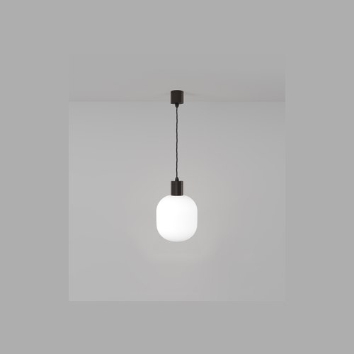 White Parlour Curve Pendant Light