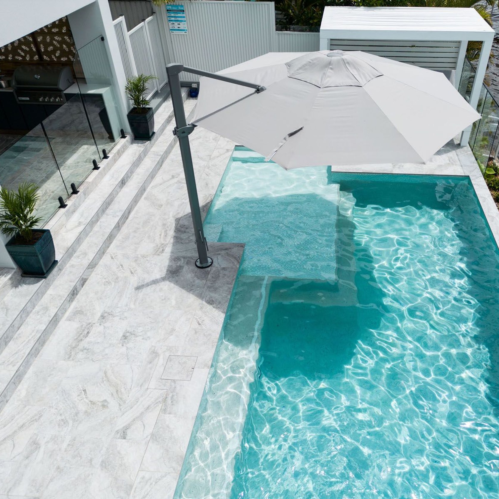 CMP Porcelain Platinum Travertine Tile | ArchiPro NZ