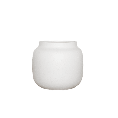 Matte White Bilbao Jar