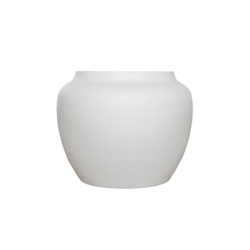 Matte White Corsica Urn
