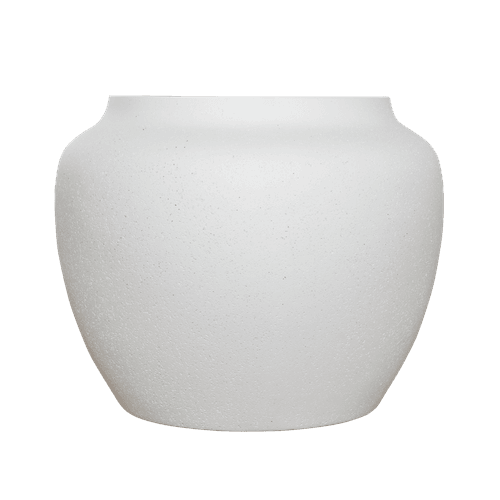 Matte White Corsica Urn