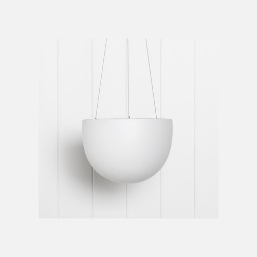 Matte White Corinda Hanger Wired