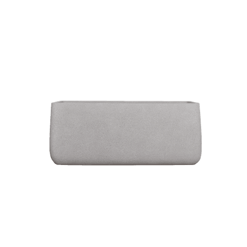 Matte Grey Sardinia Trough