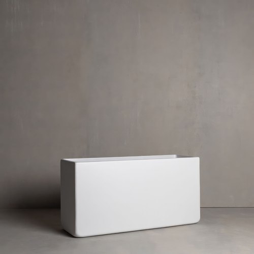 Salt Hibernate Low Line Planters - Salt