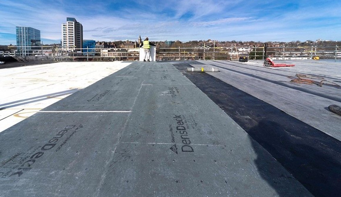 DensDeck® Prime Flat Roof Protection Boards Precladding NZ ArchiPro NZ
