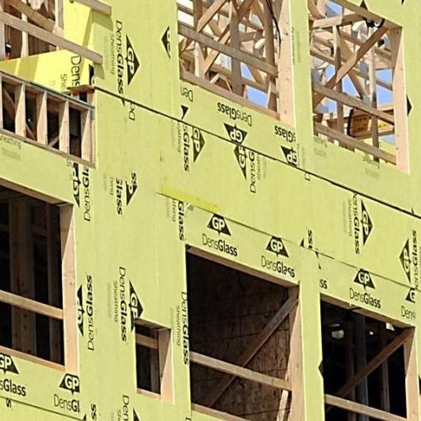 Cladding Glass Mat Installation DensGlass | Fiberglass Mat Gypsum Sheathing | ArchiPro NZ