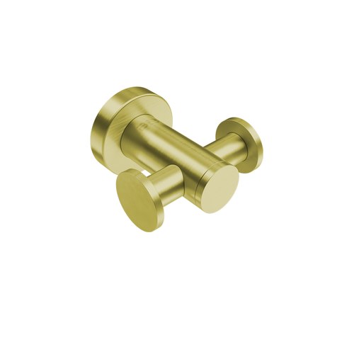 Gold Robe Hook Double - 4600 Series Number 4611