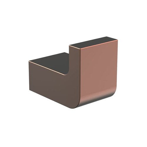 Brushed Copper Quadro Robe Hook