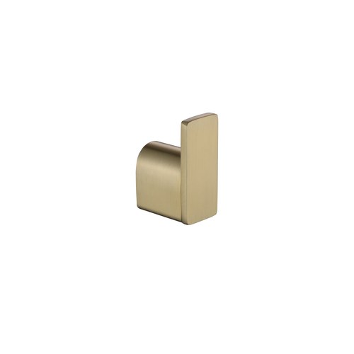 Brushed Brass Code Pure Robe Hooks - 7 Colours