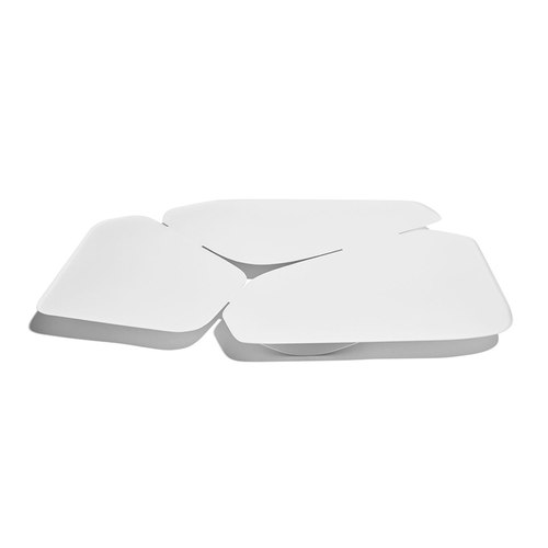 White Hew Serving Tray