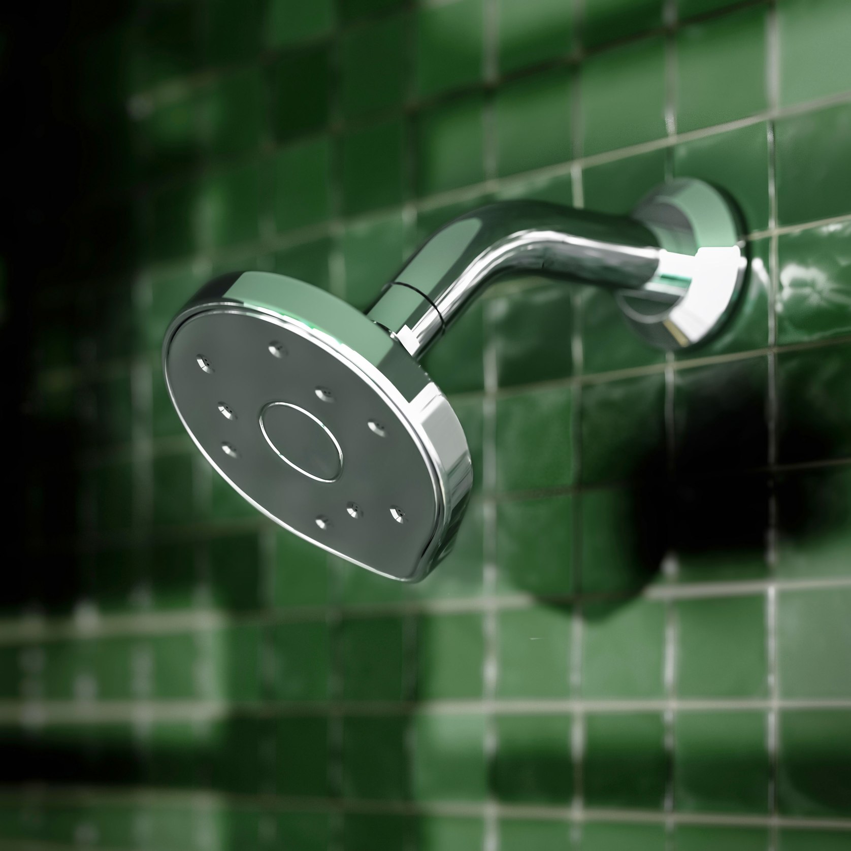 Kiri MKII Satinjet Low Flow Wall Shower Head ArchiPro NZ