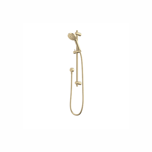 Brushed Brass Caroma All Pressure Single Function Shower - Handset