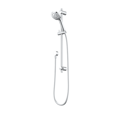 Chrome Caroma Single Function Rail Shower