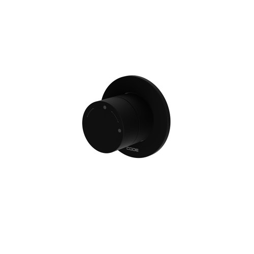 Matte Black Nature Shower Diverter Mixer - 7 Colours