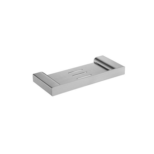 Brushed Nickel Code Pure 250 Metal Shower Shelf - 7 Colours