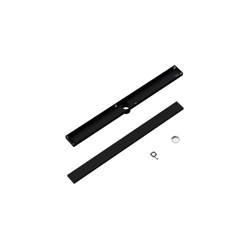 Matte Black Code Versa 800 Tiled Shower Channel Waste Range