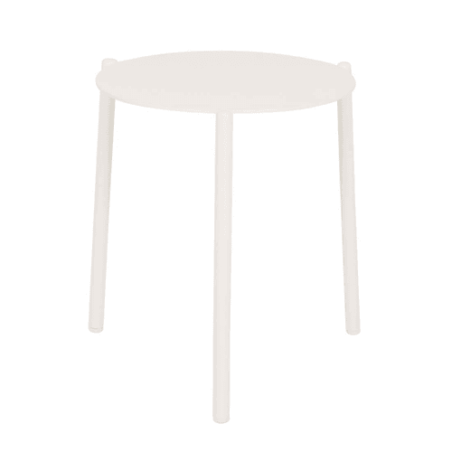 White Delphi Side Table