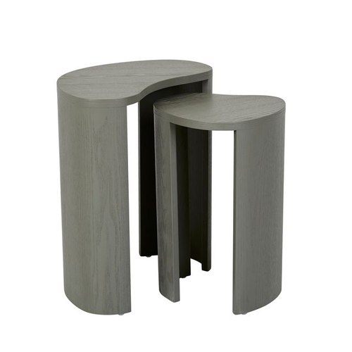 Thyme Oberon Curve Nest of 2 Side Tables