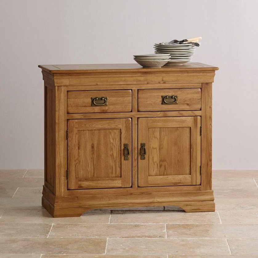 French Rustic Small Sideboard Oak Furniture & Sofas NZ ArchiPro NZ