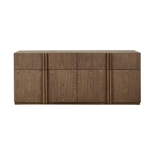 Smoked Ash Kin 2 Drawer 4 Door Buffet