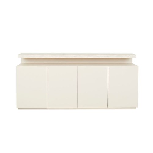 Natural Travertine/Shell Float Buffet