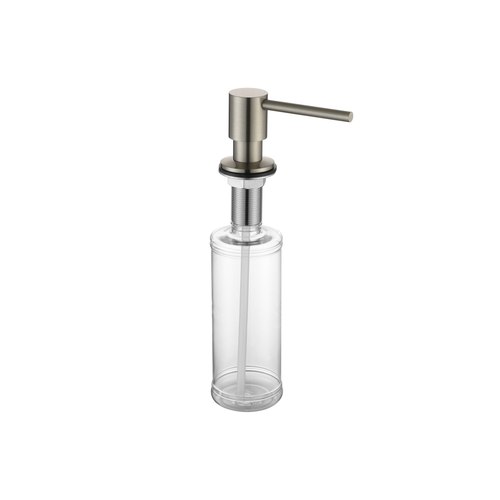 Brushed Nickel Code Aspen Soap Dispenser