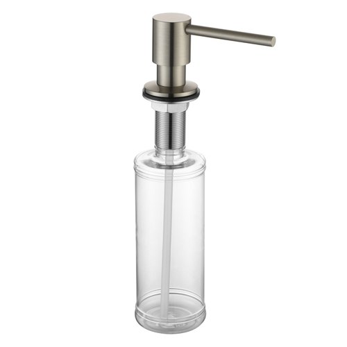 Brushed Nickel Code Aspen Soap Dispenser