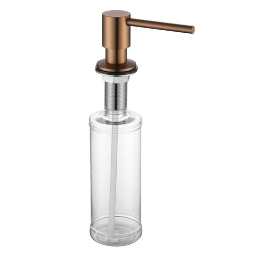 Brushed Copper Code Aspen Soap Dispenser