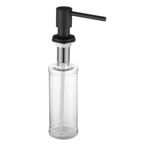Matte Black Code Aspen Soap Dispenser