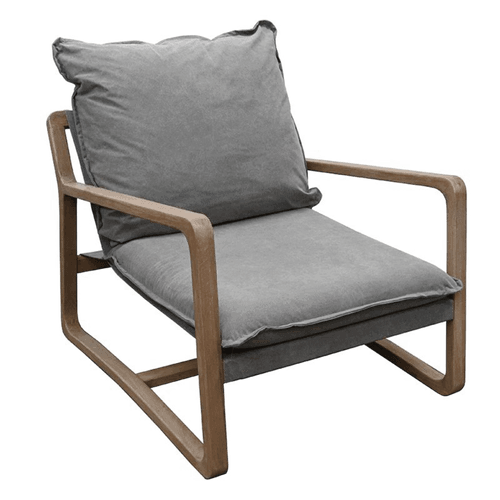Dark Grey Acer Lounge Chair
