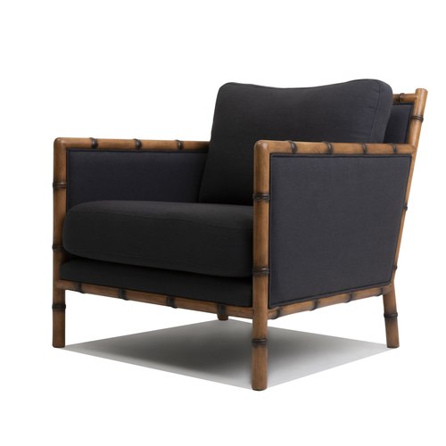 Charcoal Colonial Lounge Chair