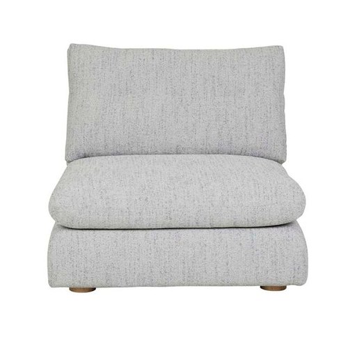 Ice Grey Hugo Marla 1 Seater Center Sofa
