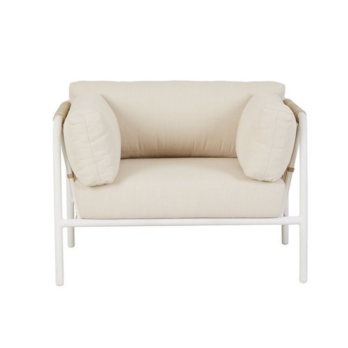 Sand/White Mauritius Island Sofa Chair