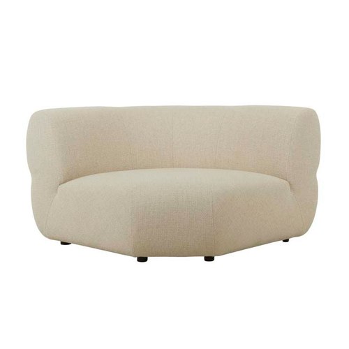 Cashew Tweed Juno Cloud Round Corner Sofa